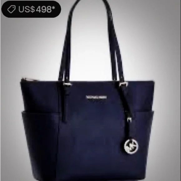 Michael Kors Black leather Tote Bag shoulder bag like new ❌80% OFF SALE❌ - Picture 7 of 16